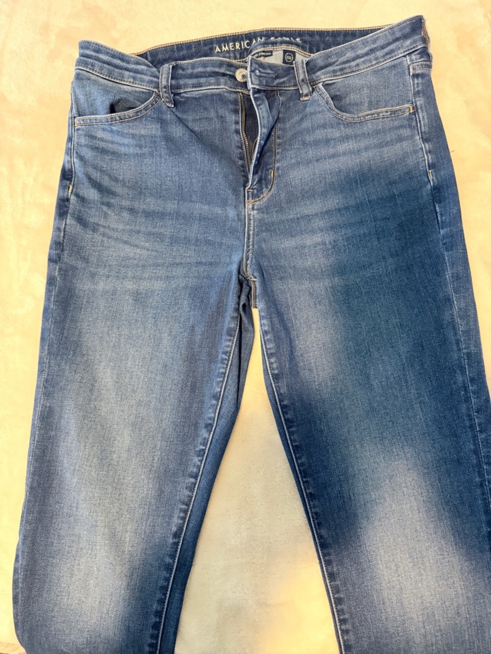 American Eagle Outfitters Women's Blue Skinny Jeans